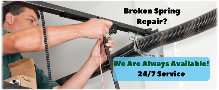 Broken Garage Door Spring Repair Miami FL